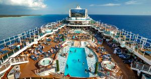cruise pool deck